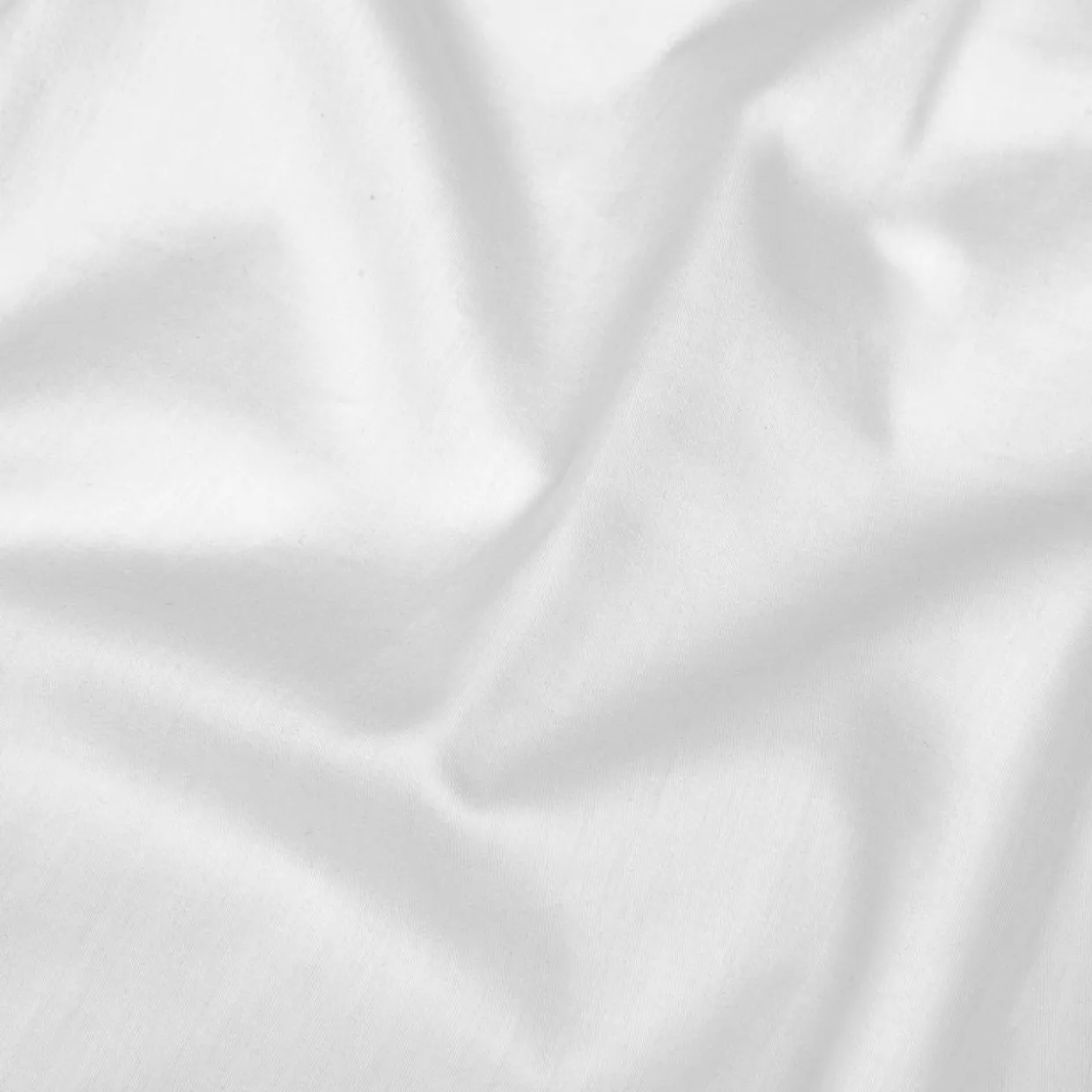 Drap housse satin de coton (140 x 190 cm) Lydia Blanc