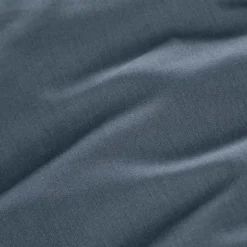 Drap plat percale de coton (180 x 290 cm) Cali Bleu marine