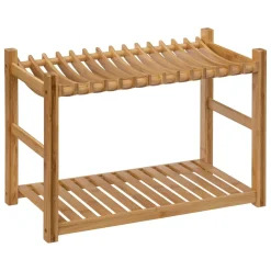 Egouttoir en bambou 2 niveaux (53 x 24 cm) Siao Naturel