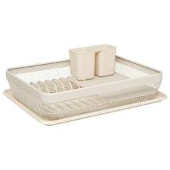 Egouttoir vaisselle en métal (43 x H13 cm) Mayaj Beige