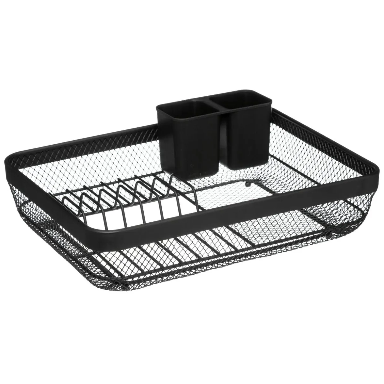 Egouttoir vaisselle en métal (43 x H13 cm) Mayaj Noir