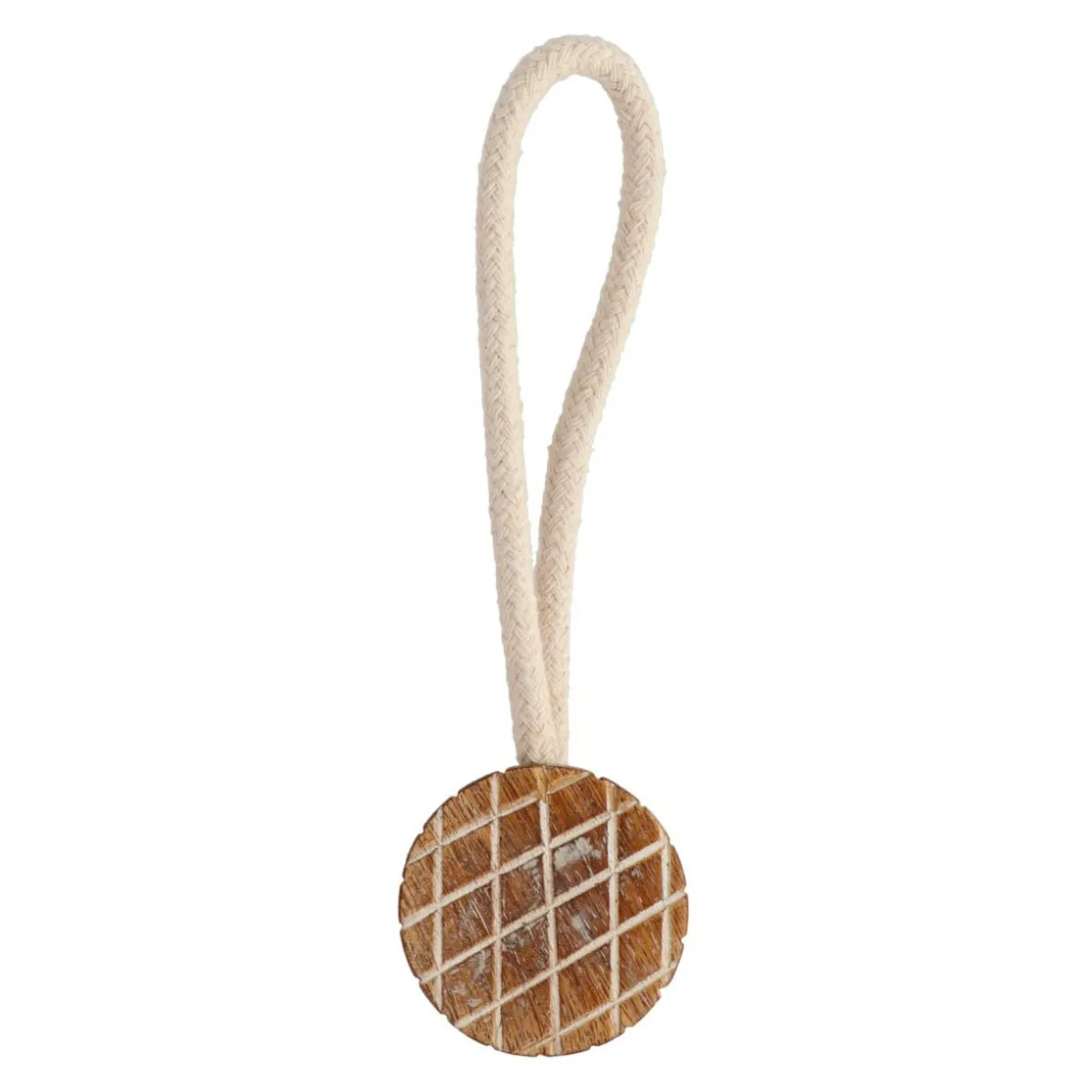 Embrasse rideau bois Africa Beige