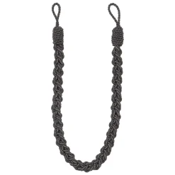 Embrasse rideau corde (74 cm) Jonas Grise