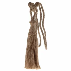 Embrasse rideau jute Alienor Beige
