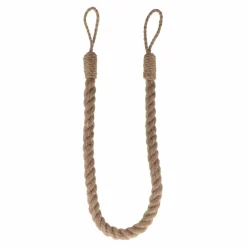 Embrasse rideau jute Clovis Beige