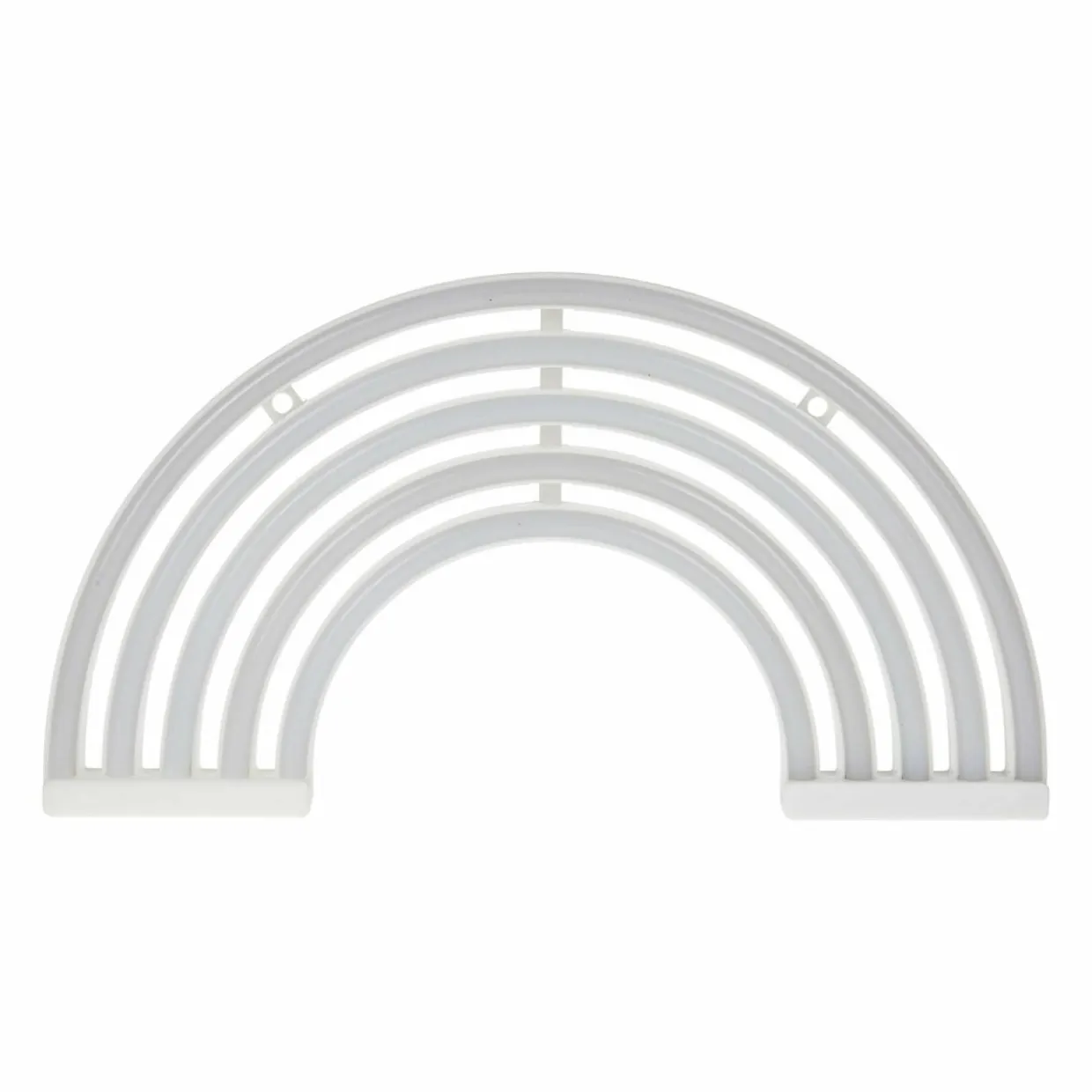 Enseigne lumineuse néon à piles (H16 cm) Arc en Ciel Multicolore
