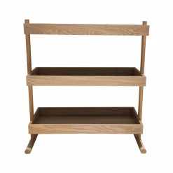 Etagère 3 niveaux bois de sapin (H70 cm) Nordica Naturel