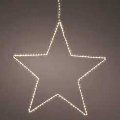 Etoile lumineuse à suspendre 175 LED (D58 cm) Kais Blanc chaud