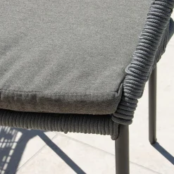 Fauteuil de jardin empilable Seville - Gris