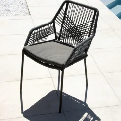 Fauteuil de jardin empilable Seville - Gris