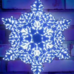 Flocon lumineux 360 LED (H85 cm) Hiverno Blanc froid