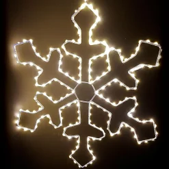 Flocon lumineux à suspendre 220 LED (D37 cm) Everest Blanc chaud