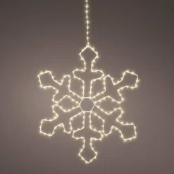 Flocon lumineux à suspendre 220 LED (D37 cm) Everest Blanc chaud