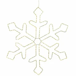 Flocon lumineux à suspendre 220 LED (D37 cm) Everest Blanc chaud