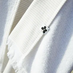 Fouta coton et éponge (95 x 180 cm) Naël Beige sable