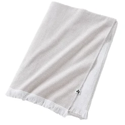 Fouta coton et éponge (95 x 180 cm) Naël Corail