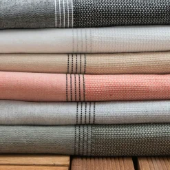 Fouta coton recyclé (100 x 200 cm) Beach Ecru