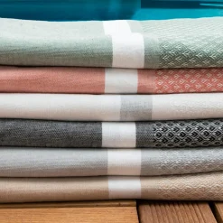 Fouta coton recyclé (100 x 200 cm) Selma Beige