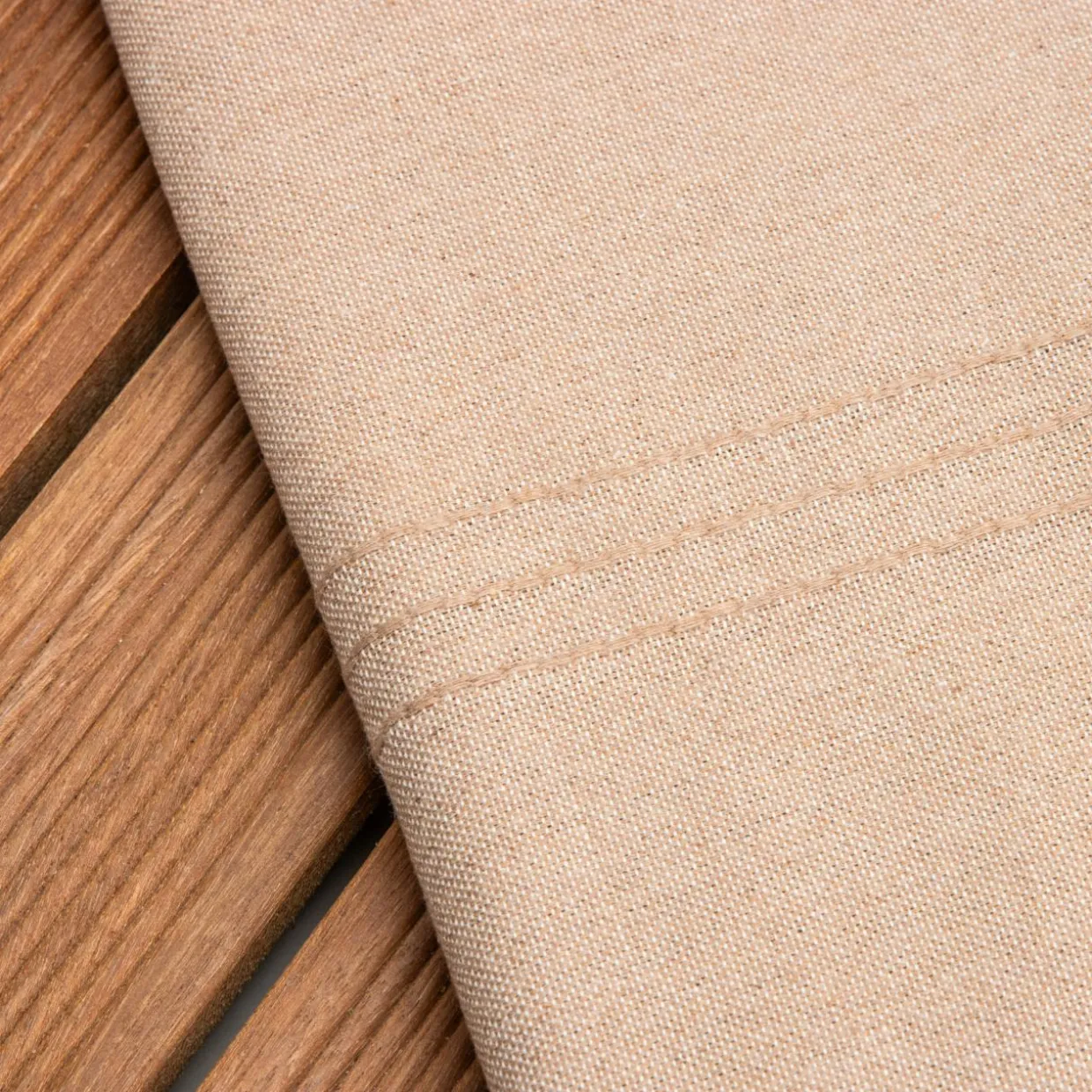 Fouta coton recyclé (100 x 200 cm) Sunshine Beige