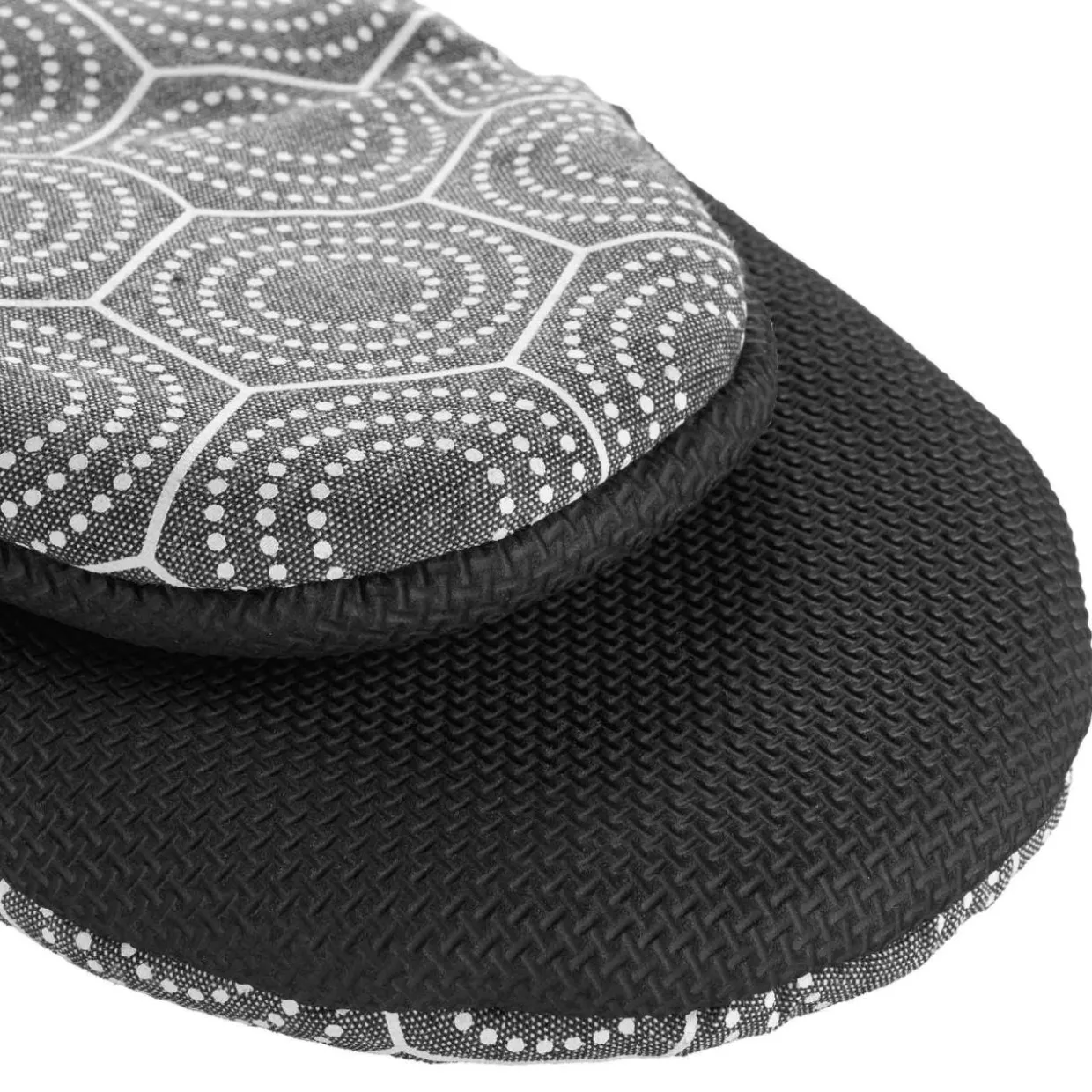 Gant de cuisine coton (24.5 x 14.5 cm) Alveis Gris anthracite
