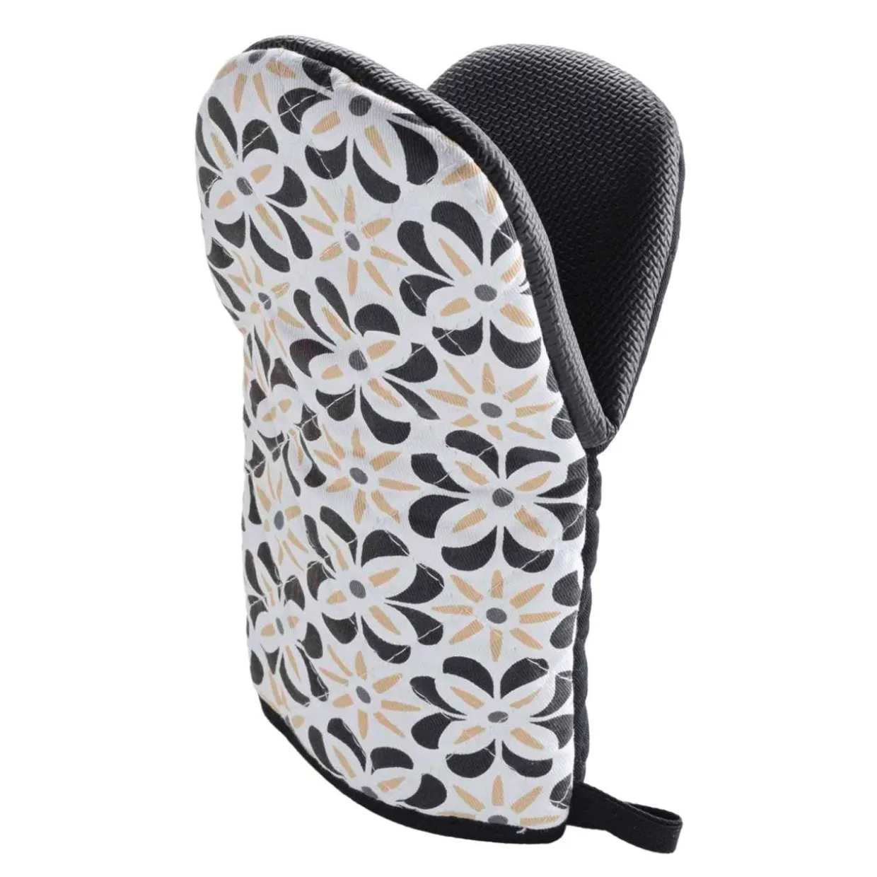 Gant de cuisine coton (24.5 x 14.5 cm) Solaris Noir