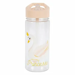 Gourde enfant plastique (17,5 cm) Cygne Rose