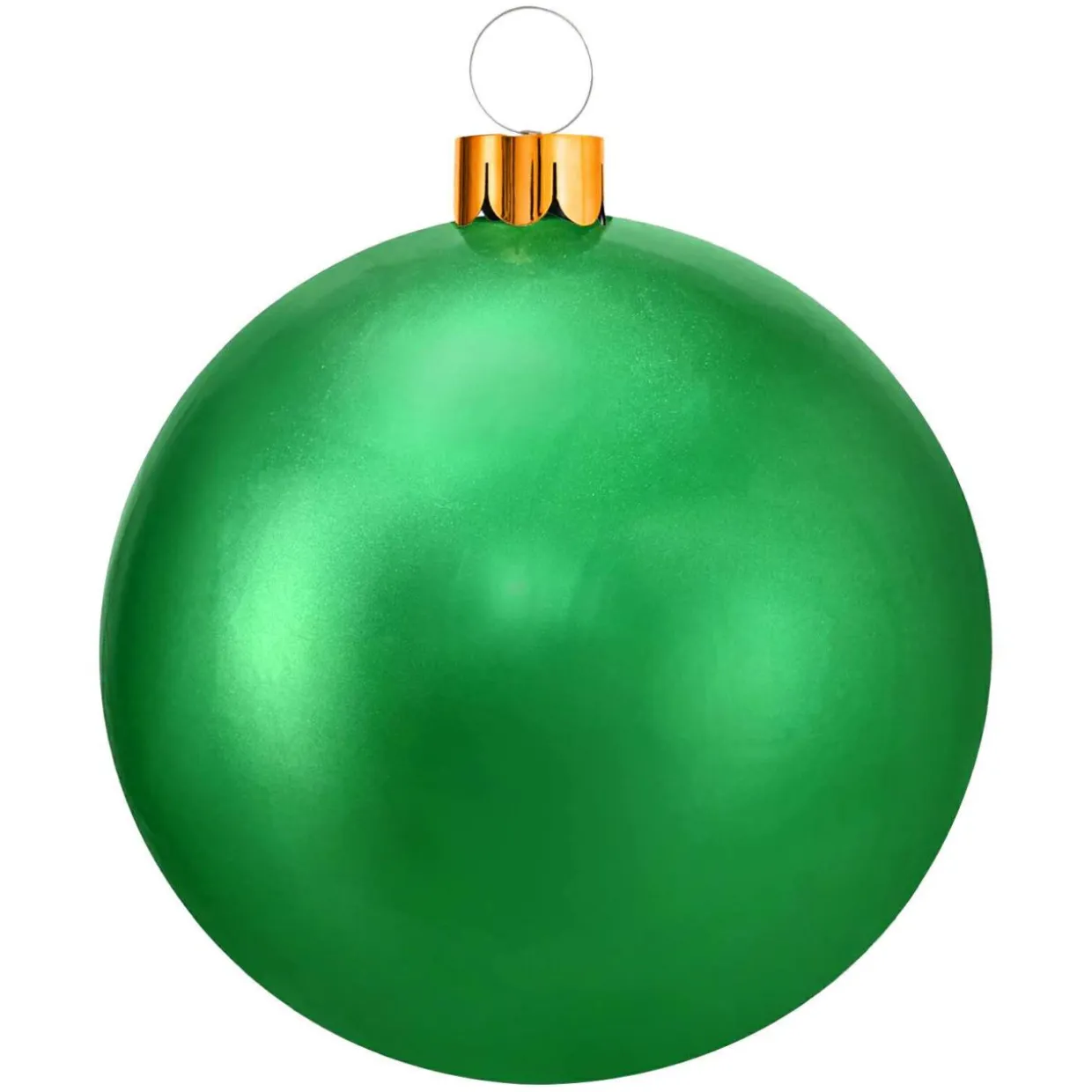 Grande boule de Noël gonflable (D45 cm) Vert