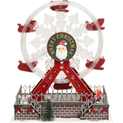 Grande roue musicale et animée (H28 cm) Christmas Multicolore