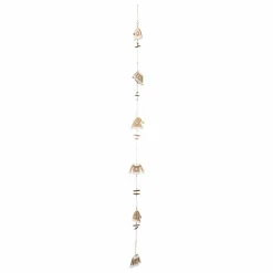 Guirlande déco en bois (1,5 m) Bonnets et manteaux Naturel