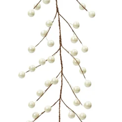 Guirlande de baies (130 cm) Christmas nature Perle