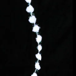 Guirlande de boules de neige (250 cm) Alaska Blanc