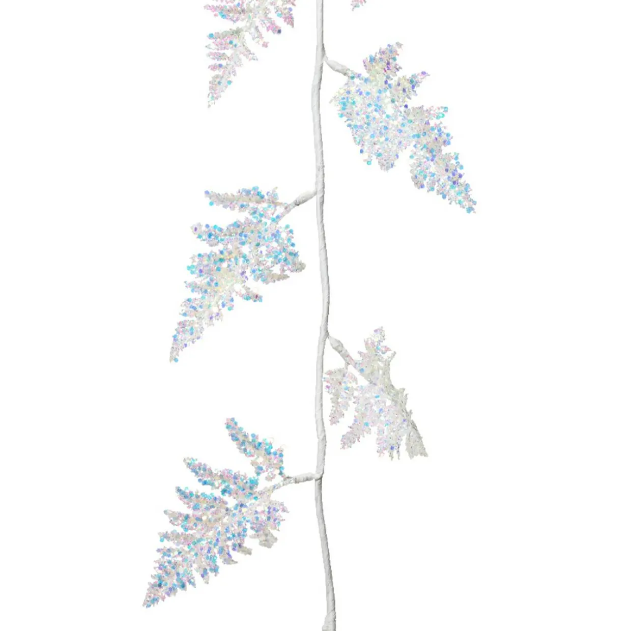 Guirlande de feuille (110 cm) Fougère Royale Irisée