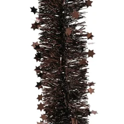 Guirlande de Noël (D9 cm) étoilée Alpine Noir truffé