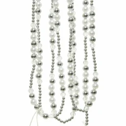 Guirlande de perle (240 cm) Bianca Argent