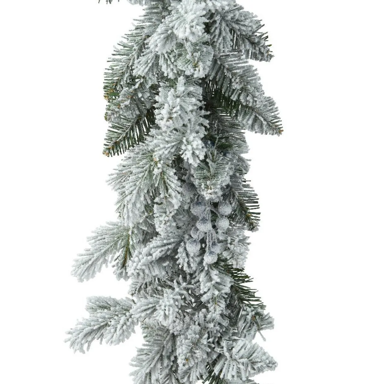 Guirlande de sapin (270 cm - D20) Aspen Vert enneigé