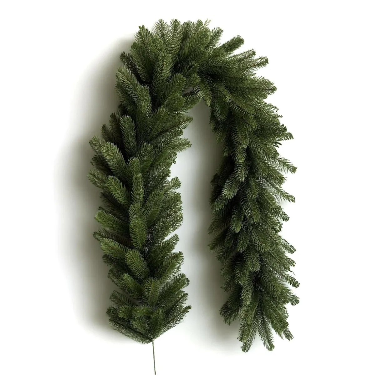 Guirlande de sapin (180 cm - D25) Utah Luxe Vert sapin