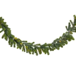 Guirlande de sapin lumineuse 50 Led (270 cm - D30) Manitoba Blanc chaud
