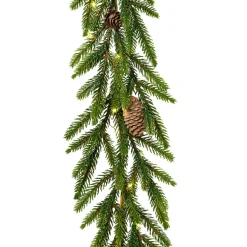 Guirlande de sapin lumineuse 50 LED (180 cm) Forest Blanc chaud