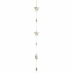 Guirlande en bois (1,5 m) Etoiles et fourrure