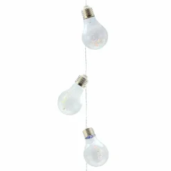 Guirlande lumineuse ampoule 2,70 m 10 LED Guinguette Multicolore