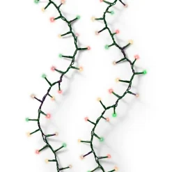 Guirlande lumineuse 22,5 m 1000 LED câble vert Luxe Tricolore Vert/Rouge/Blanc