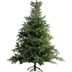 Guirlande lumineuse 34 m 1500 LED câble vert Luxe Bicolore Blanc chaud et froid