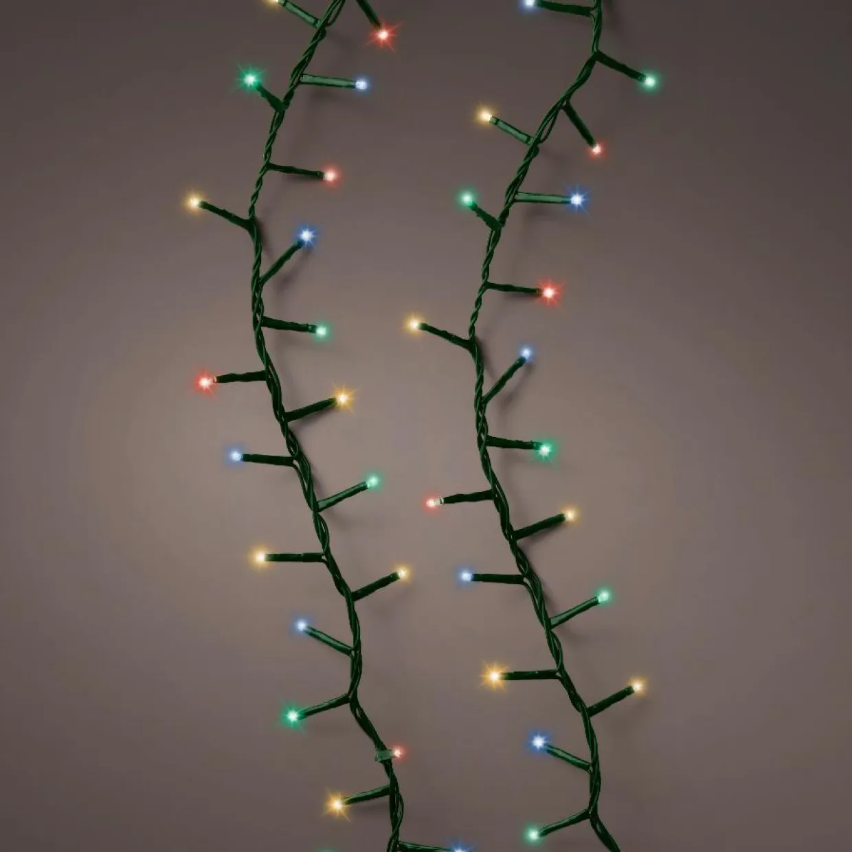 Guirlande lumineuse 45 m 2000 LED câble vert Luxe Multicolore