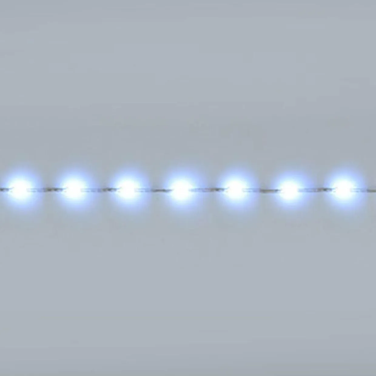 Guirlande lumineuse 36 m 1200 Micro LED câble transparent Extra Blanc froid