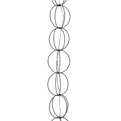 Guirlande lumineuse à piles 20 LED (1,9 m) Anneaux Blanc chaud