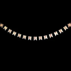 Guirlande lumineuse à piles 15 LED (5 m) "Joyeux Noel" Blanc chaud