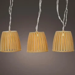 Guirlande lumineuse solaire 4,5 m 10 LED (H28 cm) Celesta Naturel