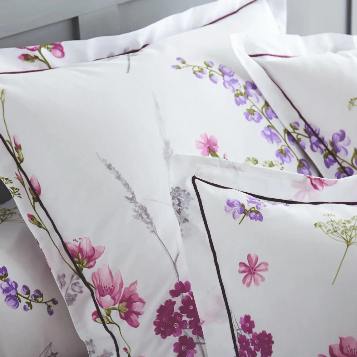 Housse de couette coton (260 x 240 cm) Pretty Blanche
