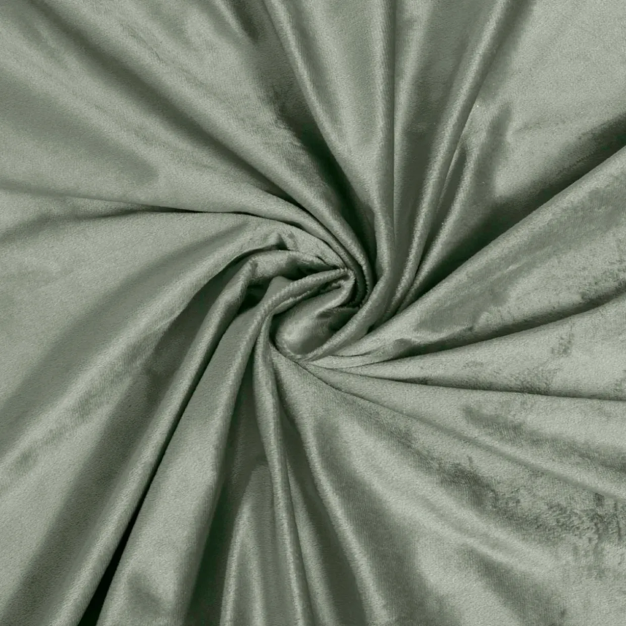 Housse de couette et deux taies d'oreiller velours (240 x 220 cm) Velina Vert cèdre