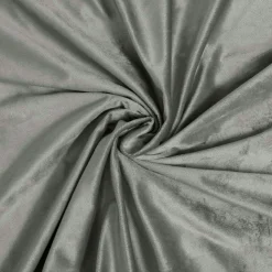Housse de couette et deux taies d'oreiller velours (240 x 220 cm) Velina Gris anthracite